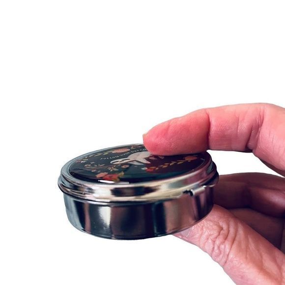 NEW Sloth "Follow Your Dreams" 3 Section Medicine or Storage Box with Mirror - Picture 6 of 10